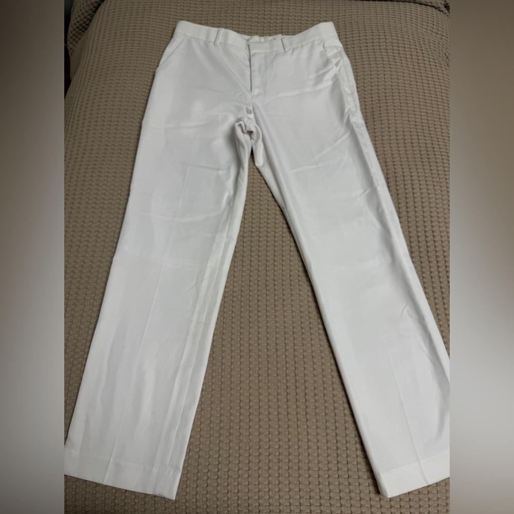 Perry Ellis Classic White Trousers